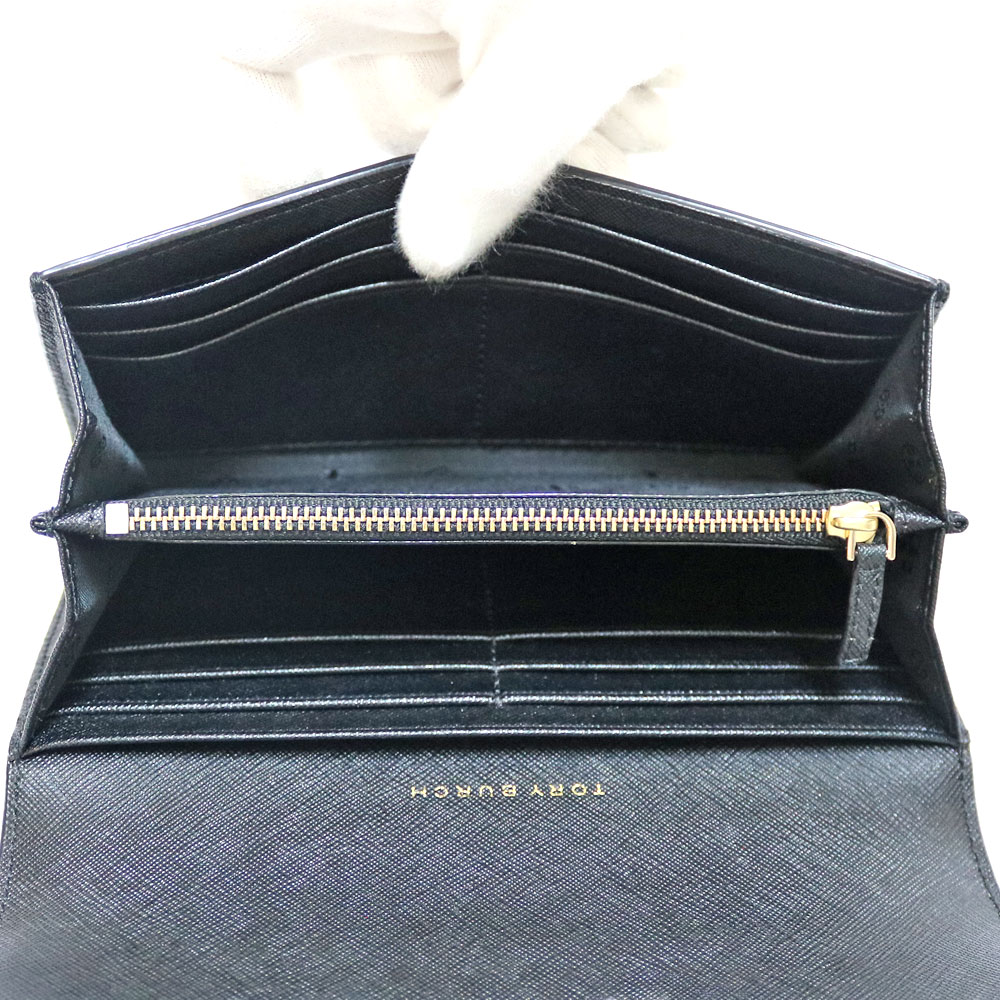 トリーバーチ 長財布 レザー Tory Burch 中古 美品