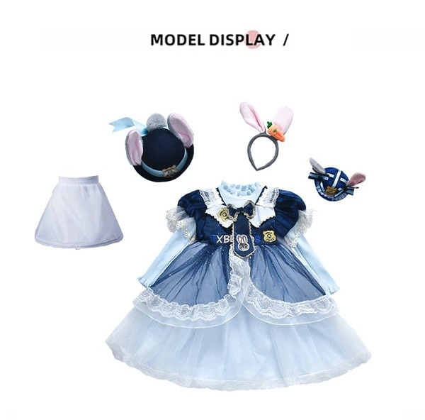 ワンピース ディズニー ズートピア ジュディホップス風 ワンピース 子供 余興 ハロウィン仮装 ズート Judy Hopps風 警察服 コスプレ衣装 ウサギの警官服 コスチューム 変身 仮装 ワンピース ディズニー ズートピア ジュディホップス風 ワンピース 子供 余興 ハロウィン仮装 ズート Judy Hopps風 警察服 コスプレ衣装 ウサギの警官服 コスチューム 変身 仮装