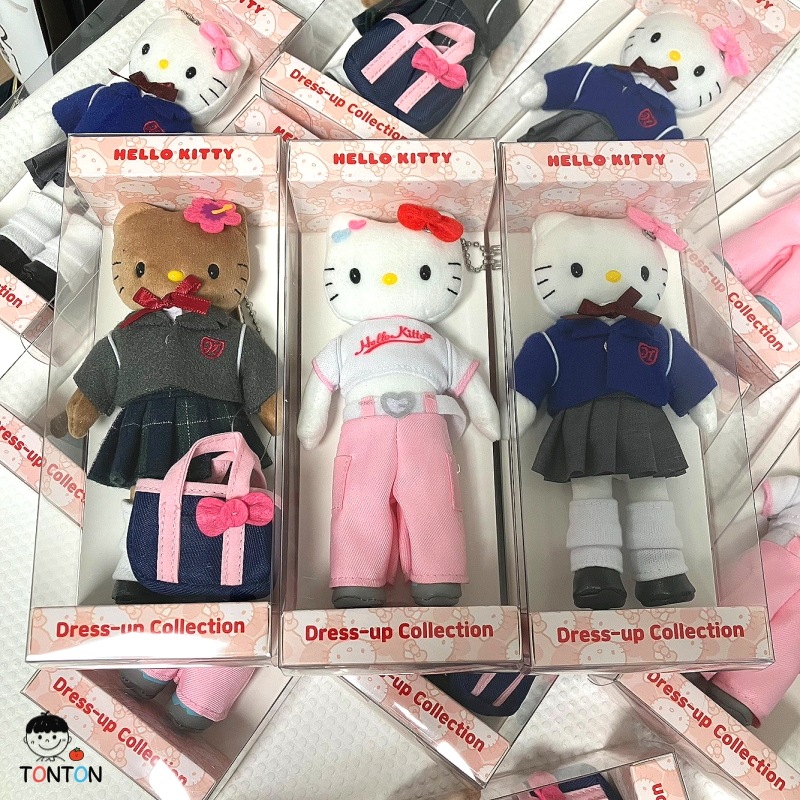 サンリオ キティ ドレスアップ コレクション ブレザー 制服 ぬいぐるみ ハローキティ(HELLO KITTY) ドレスアップコレクション ピンクの