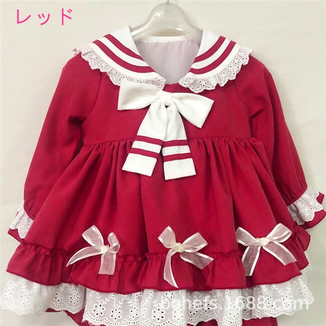 3色入荷 ドレス 子供ドレス 長袖　袖あり キッズドレスピアノフォーマルワンピースキッズ服 子供服 ショート丈 女の子 ワンピース 子ども七五三演出舞台結婚式卒業園入園式 80-130CMパーテ