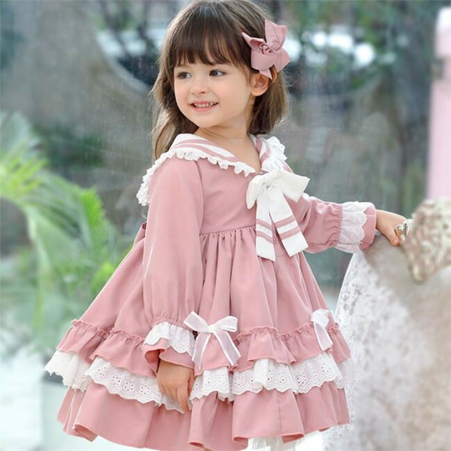 3色入荷 ドレス 子供ドレス 長袖　袖あり キッズドレスピアノフォーマルワンピースキッズ服 子供服 ショート丈 女の子 ワンピース 子ども七五三演出舞台結婚式卒業園入園式 80-130CMパーテ