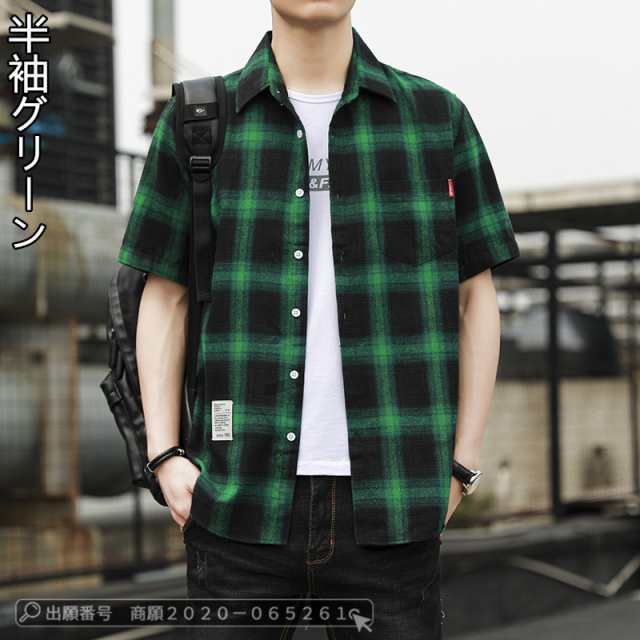 最安挑戦 春新作 新作 送料無料 メンズ カジュアルシャツ 長袖シャツ ワイシャツ チェック柄シャツ かっこいい ビジネス 開襟シャツ おしゃれ 半袖シャツ メンズトップス 紳士用 大人気 38