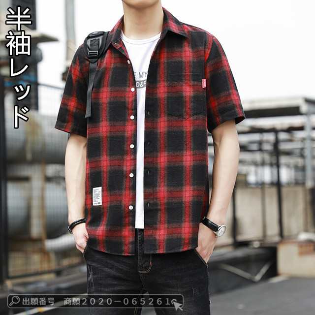 最安挑戦 春新作 新作 送料無料 メンズ カジュアルシャツ 長袖シャツ ワイシャツ チェック柄シャツ かっこいい ビジネス 開襟シャツ おしゃれ 半袖シャツ メンズトップス 紳士用 大人気 38
