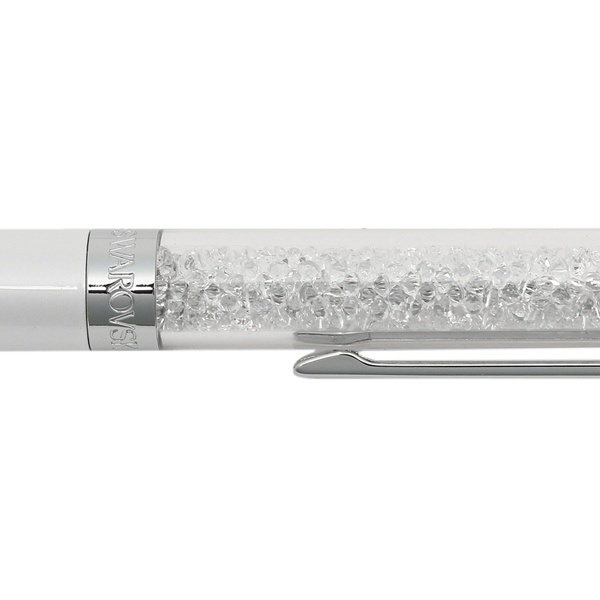 SWAROVSKI ボールペン スワロフスキー 5224392 CRYSTALLINE BALLPOINT PEN ホワイト/シルバー SWAROVSKI ボールペン スワロフスキー 5224392 CRYSTALLINE BALLPOINT PEN ホワイト/シルバー