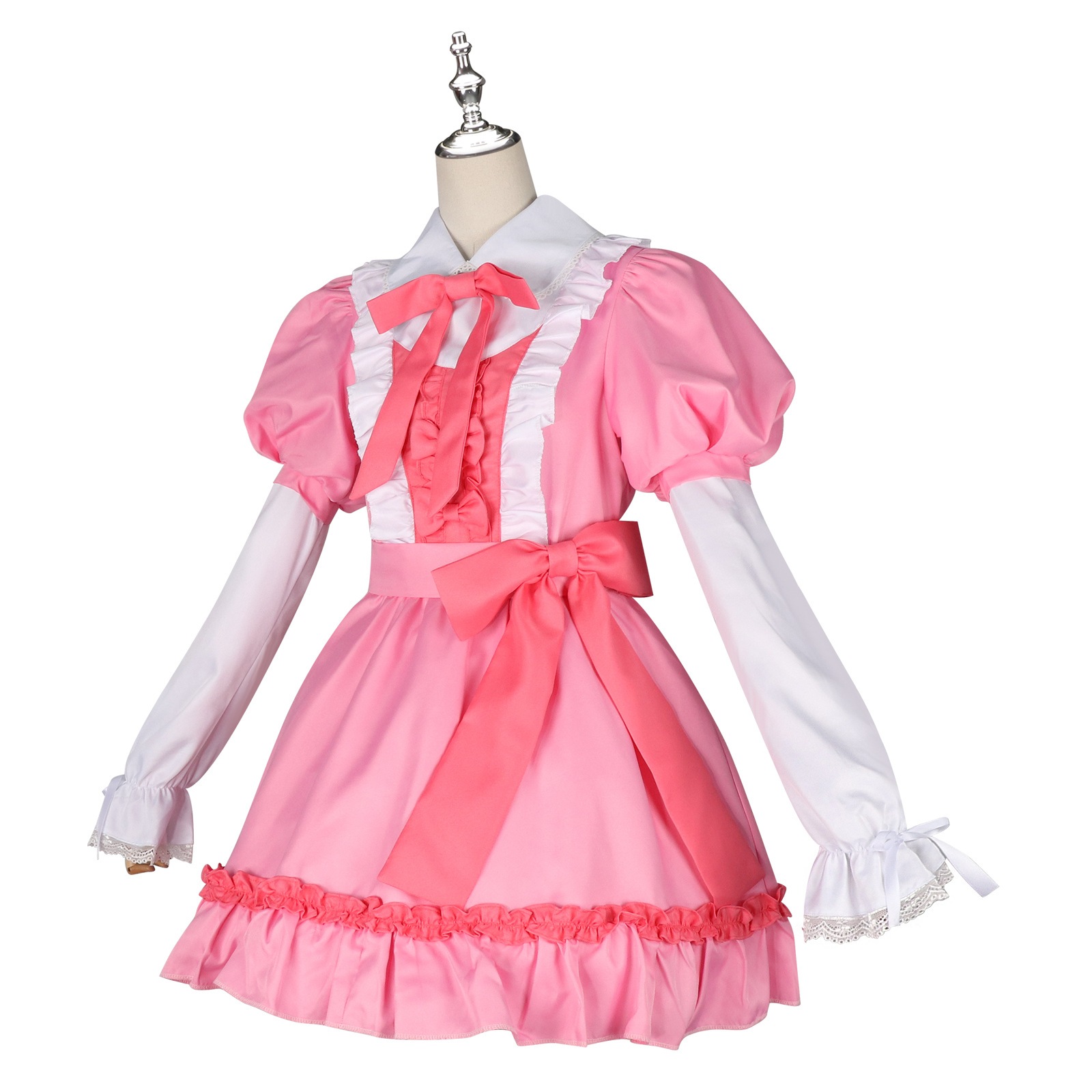 サスペンションストッキングエンジェルシチューターバンコスプレ2dロールプレイシチューターバンコスロリータピンクセット