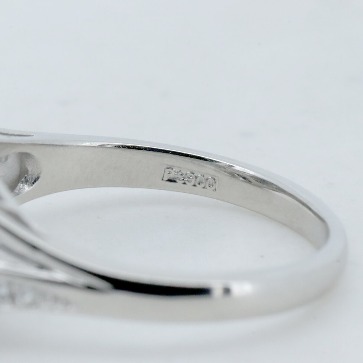 オーロラ ピーコック ブラック パール ダイヤモンド リング 指輪 10.1ミリ 0.29ct 14号 Pt900(プラチナ) 質屋出品 オーロラ ピーコック ブラック パール ダイヤモンド リング 指輪 10.1ミリ 0.29ct 14号 Pt900(プラチナ) 質屋出品