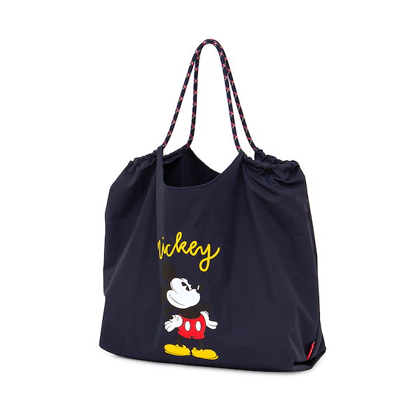 ⭐️未使用⭐️ PORTER ディズニーコラボ　トートバッグ　ミッキー　ナイロン　黒 Qoo10] ディズニー ミッキーナイロントートバッグ 軽い A4