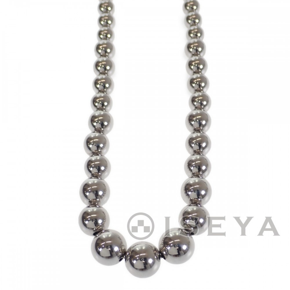 ボール ペンダント ネックレス Ag925 シルバー925 レディース【Aランク】