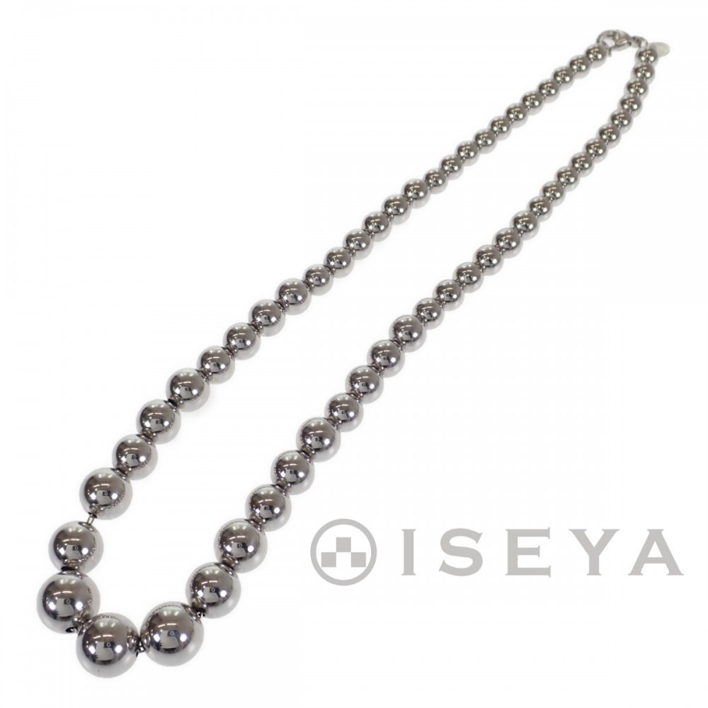 ボール ペンダント ネックレス Ag925 シルバー925 レディース【Aランク】