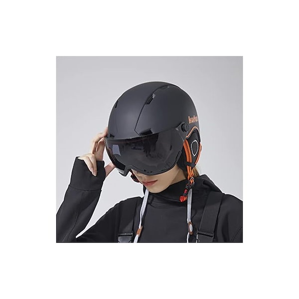 Qoo10] kufun スキー ヘルメット バイザー