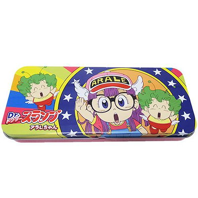 Qoo10] Drスランプ アラレちゃん 缶ペンケース : おもちゃ・知育