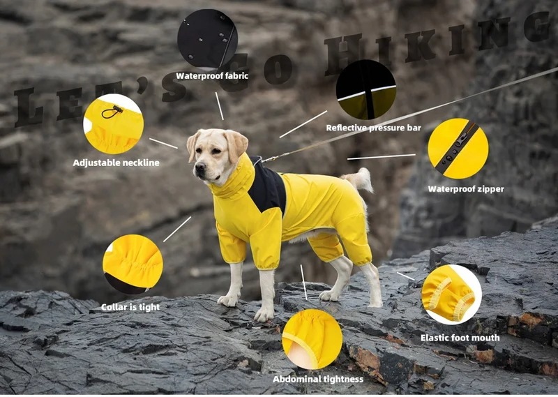 防水犬のレインコート,防stormコート,ペット服,ラブラドール,金色の再レバー,シバlu,4フィート,中および大 防水犬のレインコート,防stormコート,ペット服,ラブラドール,金色の再レバー,シバlu,4フィート,中および大