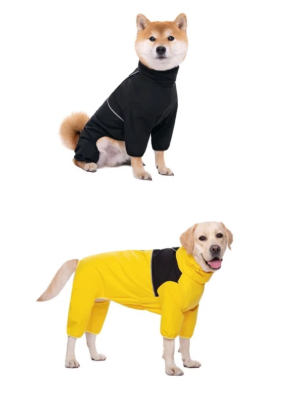 防水犬のレインコート,防stormコート,ペット服,ラブラドール,金色の再レバー,シバlu,4フィート,中および大 防水犬のレインコート,防stormコート,ペット服,ラブラドール,金色の再レバー,シバlu,4フィート,中および大