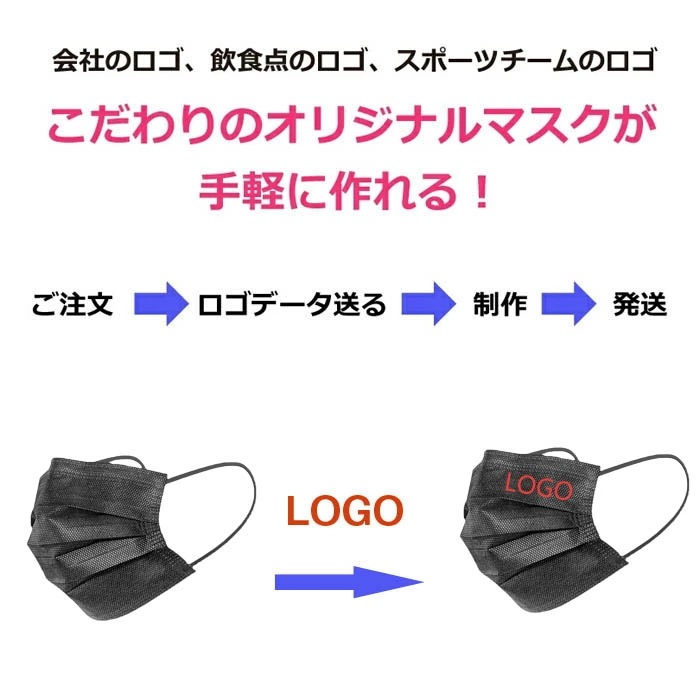 【2点購入で150OFF】『今だけ!クーポンご利用激安』【150枚】 オリジナルプリント マスク 不織布 マスク 使い捨てマスク オリジナルマスク名入れ 企業 ロゴ 文字 印刷 店舗 プリントマスク 【2点購入で150OFF】『今だけ!クーポンご利用激安』【150枚】 オリジナルプリント マスク 不織布 マスク 使い捨てマスク オリジナルマスク名入れ 企業 ロゴ 文字 印刷 店舗 プリントマスク