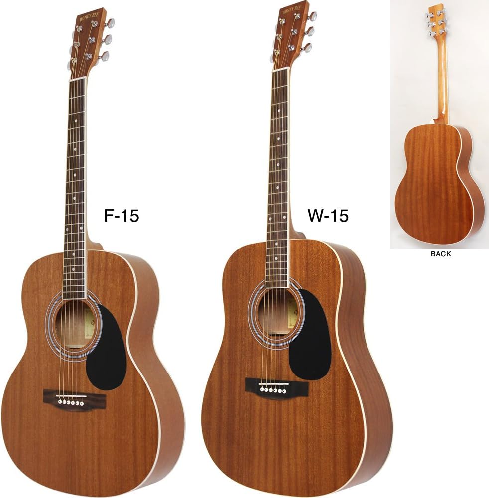 HONEY BEE ハニービー アコースティックギター フォークギタータイプ F-15/MH HONEY BEE ハニービー アコースティックギター フォークギタータイプ F-15/MH