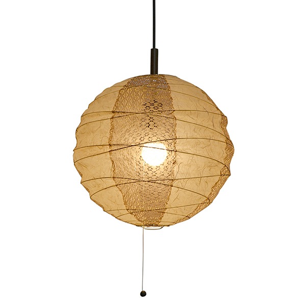 ペンダントライト 直径60x高さ57cm cross 雲龍ベージュx小梅茶 PN2-60 2灯