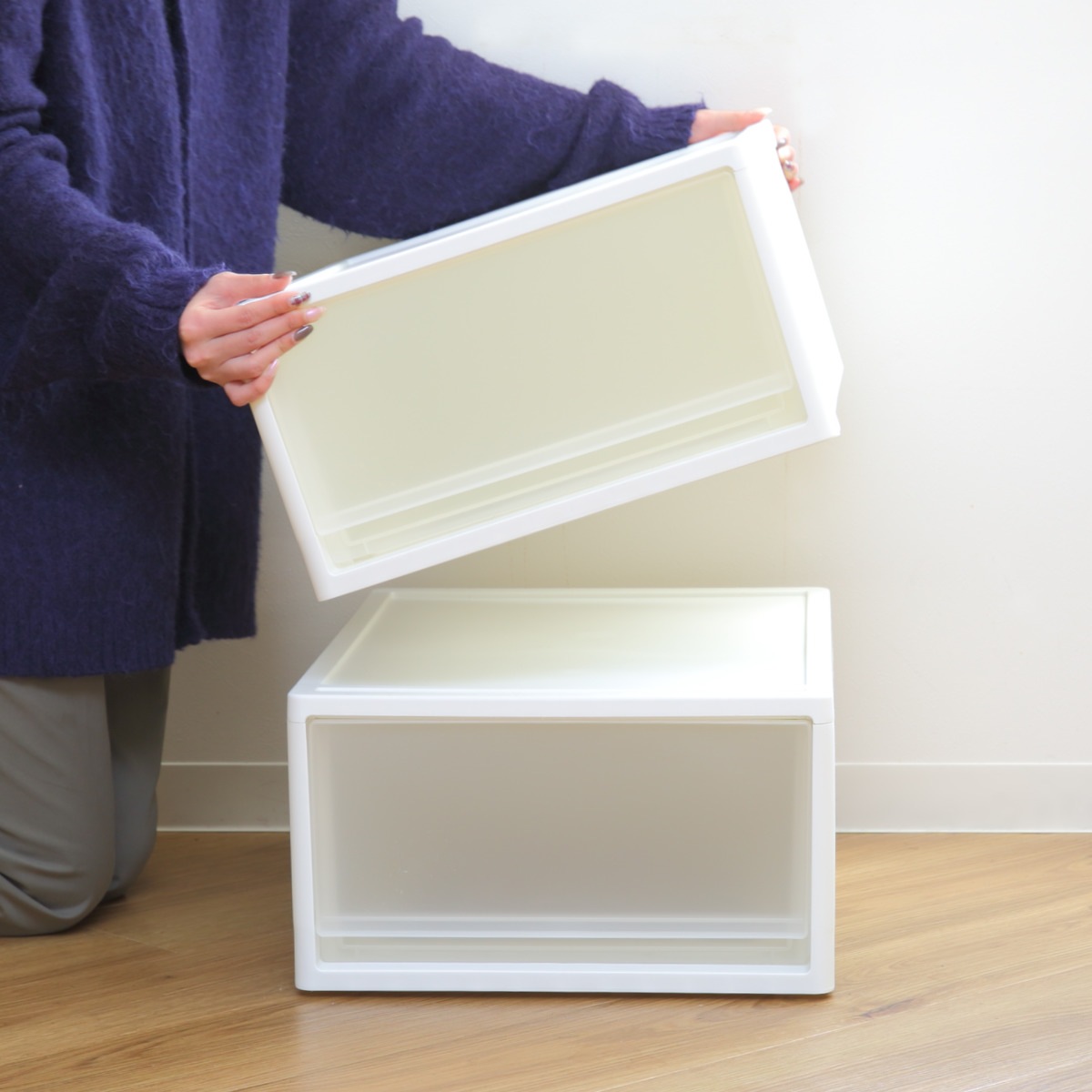 収納ケース ストラ 53-L 幅39x奥行53x高さ30cm クローゼット収納 プラスチック 引き出し 日本製 同色4個セット 収納ボックス 収納 ケース ボックス クローゼット 押入れ 収納ケース ストラ 53-L 幅39x奥行53x高さ30cm クローゼット収納 プラスチック 引き出し 日本製 同色4個セット 収納ボックス 収納 ケース ボックス クローゼット 押入れ