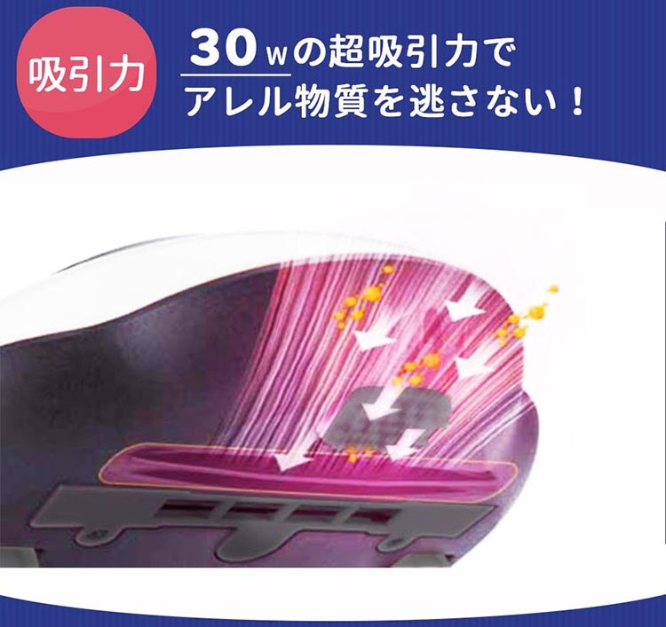 布団掃除機 99.9除菌 超吸引 お手入れ簡単 布団 布団クリーナー 布団掃除機 超吸引力 部屋干し ダニ ダニ除去