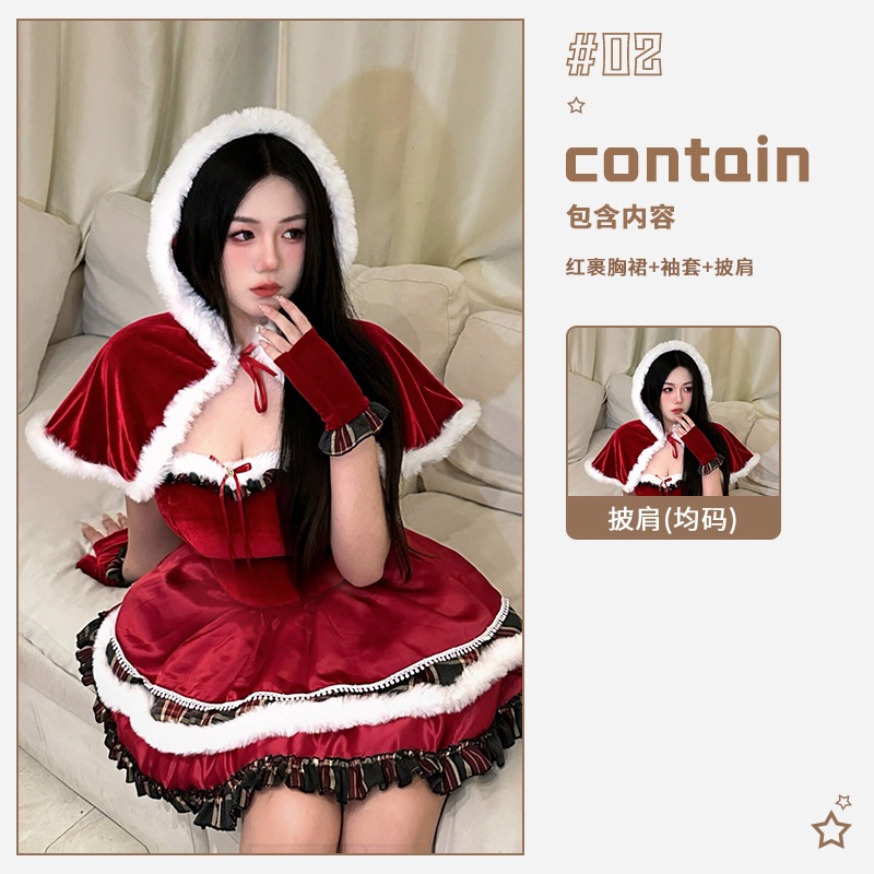 2025 クリスマス 大人用 コスチューム ロリータ 和風 セクシー ラップチェスト 新年 ローブ ケープ スノーマン コスチューム ドレス 2025 クリスマス 大人用 コスチューム ロリータ 和風 セクシー ラップチェスト 新年 ローブ ケープ スノーマン コスチューム ドレス