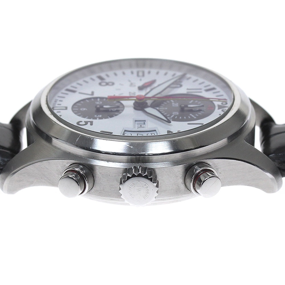 IWC IWC SCHAFFHAUSEN IW371803 パイロットウォッチ ダブルクロノグラフ 2008DFBカップ限定 自動巻き メンズ _826669【中古】 IWC IWC SCHAFFHAUSEN IW371803 パイロットウォッチ ダブルクロノグラフ 2008DFBカップ限定 自動巻き メンズ _826669【中古】