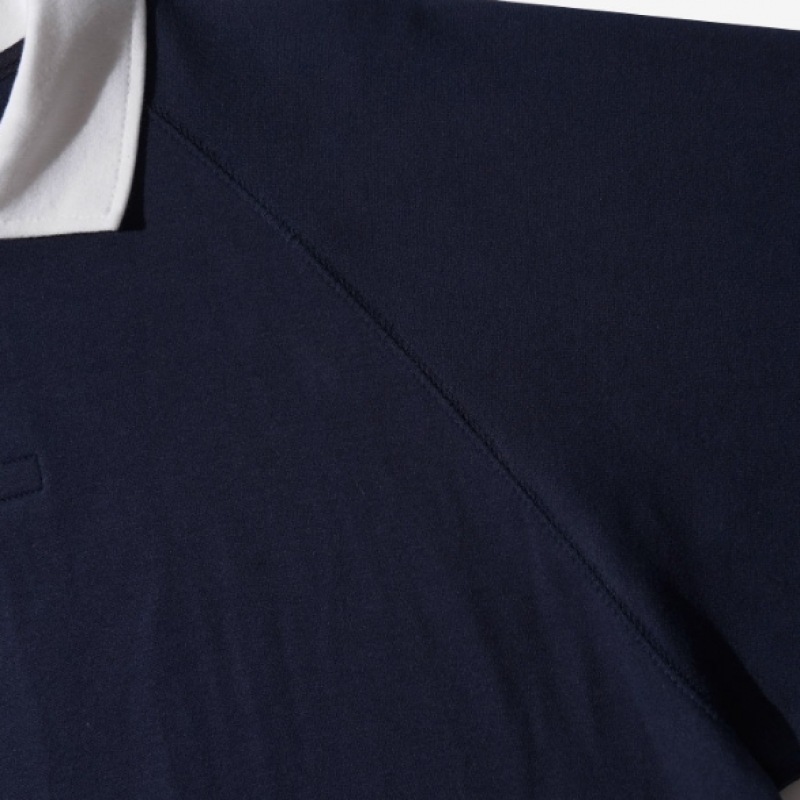 FPダブルコットンツートンカラー半袖TシャツネイビーSJST1412 FPダブルコットンツートンカラー半袖TシャツネイビーSJST1412