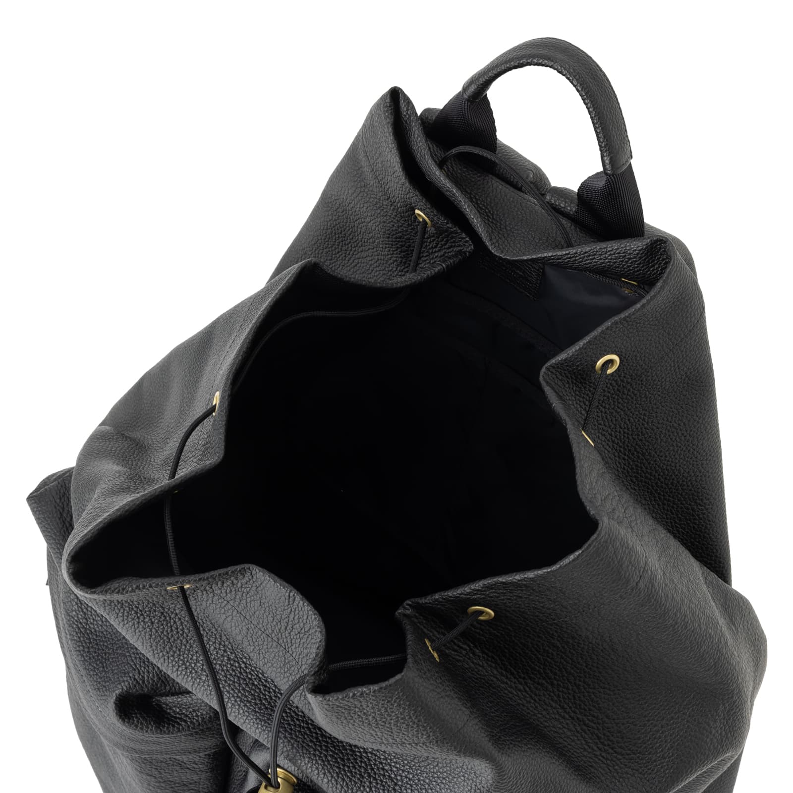 正規品 バッグ バックパック リュック SHRINK STRING DAY PACK シュリンク ドロー ストリング デイパック メンズ レディース A4 本革 レザー 革 13インチ PC 巾着 黒 正規品 バッグ バックパック リュック SHRINK STRING DAY PACK シュリンク ドロー ストリング デイパック メンズ レディース A4 本革 レザー 革 13インチ PC 巾着 黒