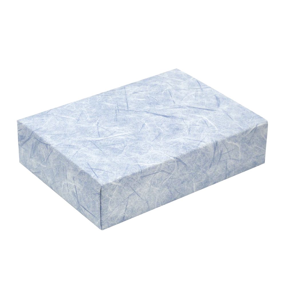 （まとめ買い）ササガワ 包装紙 和風柄 彩流紺 半才判 50枚入 49-1701 [x3]