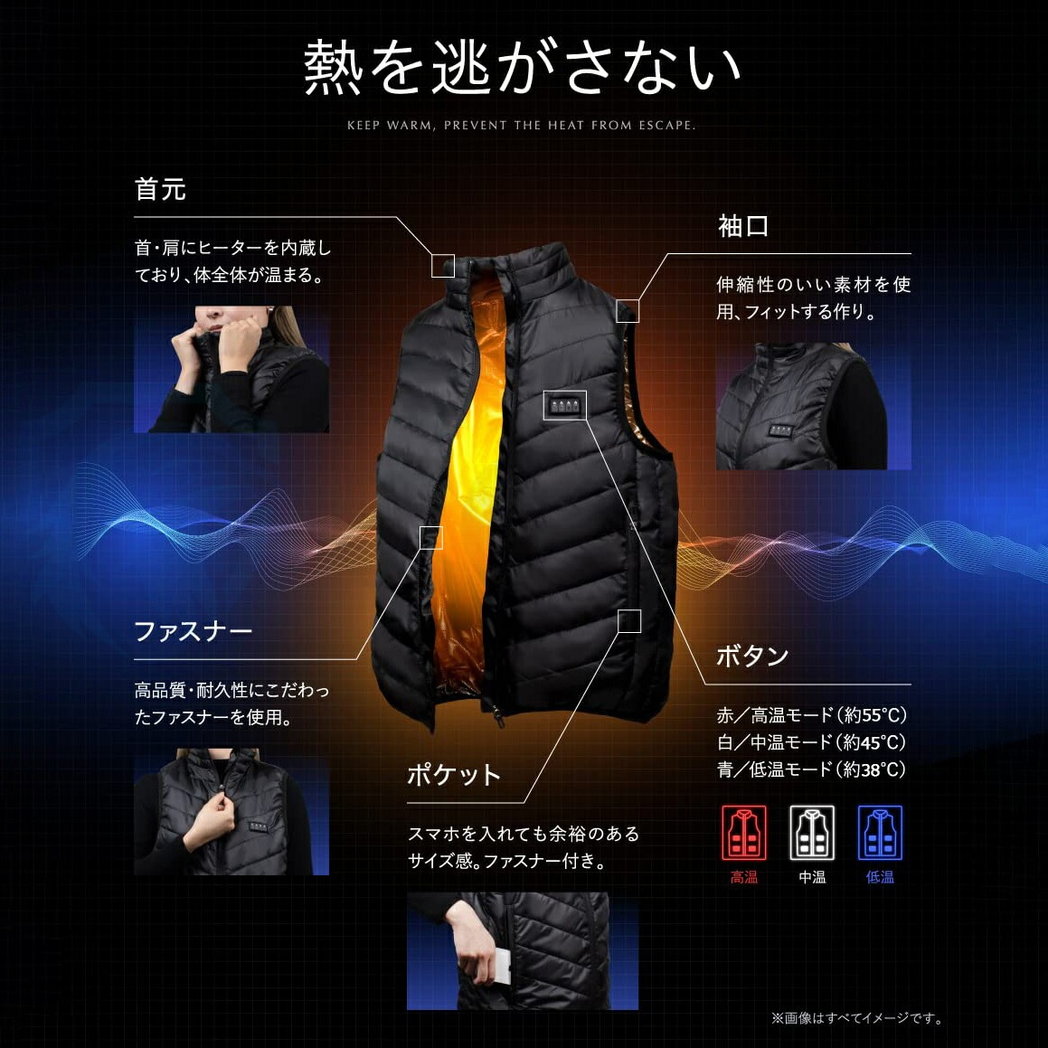 「赤字販売 *即納」電熱ベスト 21箇条発熱 ヒーターベスト モバイルバッテリー付き パネルヒーター 20000mAhバッテリー 加熱ベスト 電熱ジャケット ベスト 中綿 3段階調温 前後独立調温 速 「赤字販売 *即納」電熱ベスト 21箇条発熱 ヒーターベスト モバイルバッテリー付き パネルヒーター 20000mAhバッテリー 加熱ベスト 電熱ジャケット ベスト 中綿 3段階調温 前後独立調温 速