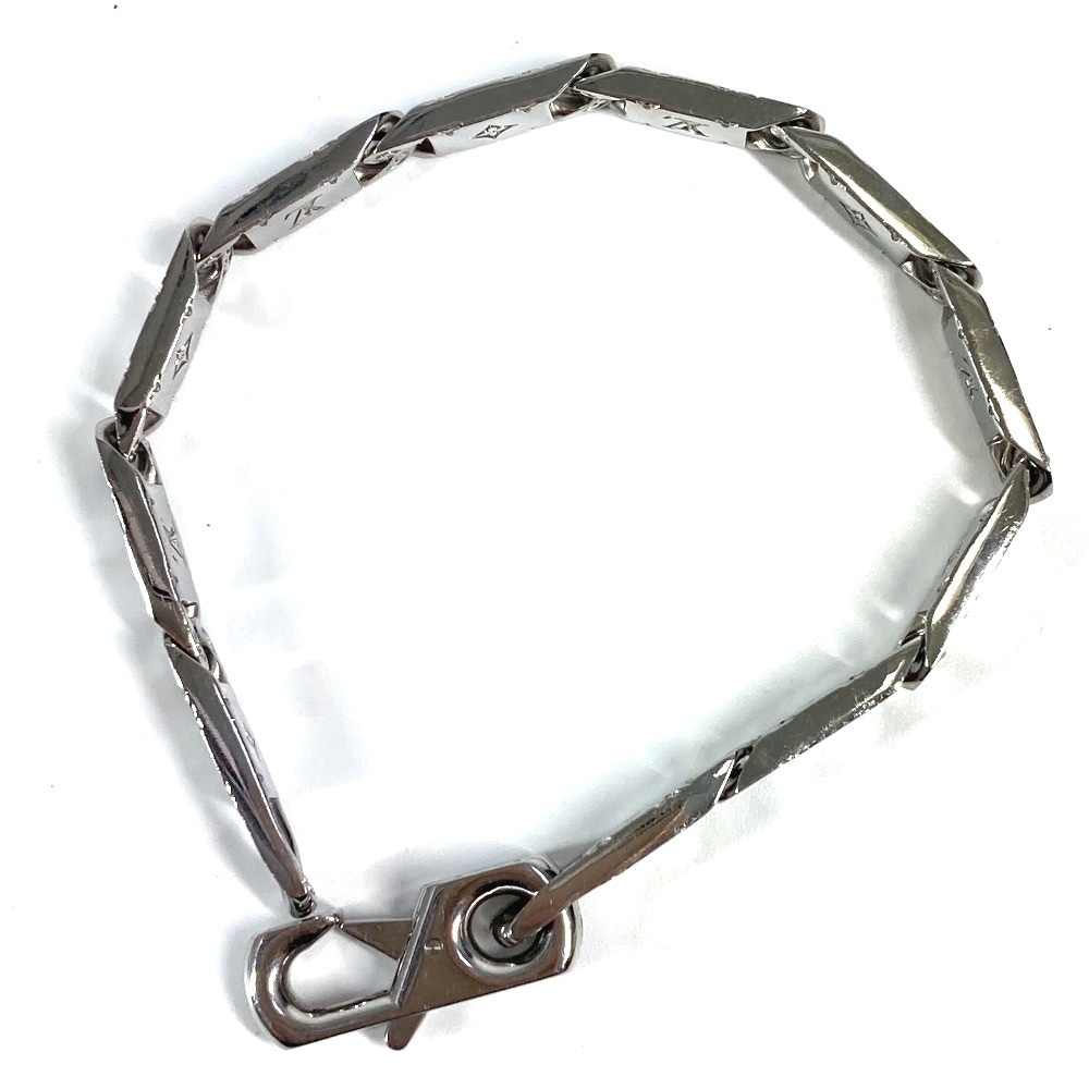 ブレスレット M0921L ブレスレットモノグラム タイドアップ アクセサリー メタル シルバー ブレスレット M0921L ブレスレットモノグラム タイドアップ アクセサリー メタル シルバー