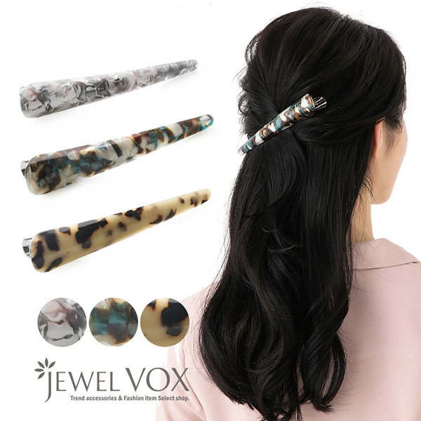 Qoo10] JEWEL VOX ヘアクリップ コンコルドピン ヘアアクセ