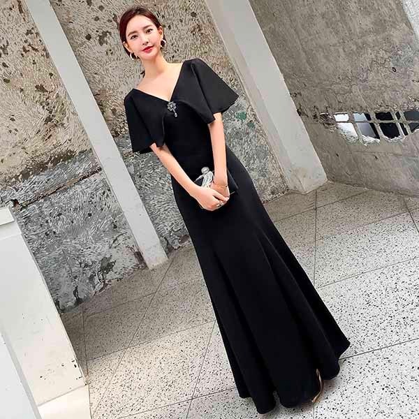 ロングドレス 演奏会 ドレス Vネック パーティードレス 大きいサイズ ピアノ 発表会 袖あり 袖付き スレンダーライン ハンカチスリーブ 半袖 キラキラ ワンピース 大人 ファスナー 花嫁 結婚式 ロングドレス 演奏会 ドレス Vネック パーティードレス 大きいサイズ ピアノ 発表会 袖あり 袖付き スレンダーライン ハンカチスリーブ 半袖 キラキラ ワンピース 大人 ファスナー 花嫁 結婚式