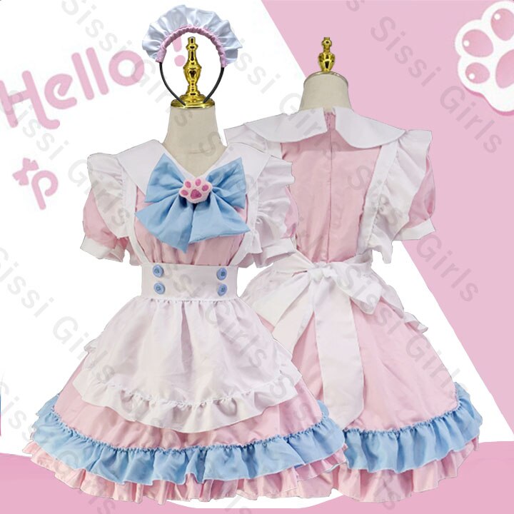 ダーク系新色追加 ロリータ ワンピース 可愛いメイド服 学園祭 文化祭 イベント コスプレ二次元