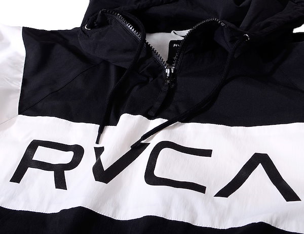 RVCA ルーカ ジャケット パーカー メンズ レディース ユニセックス ANORAK JACKET アノラックジャケット アノラックパーカー  ハーフジップ トラックジャケットAJ042-756-B