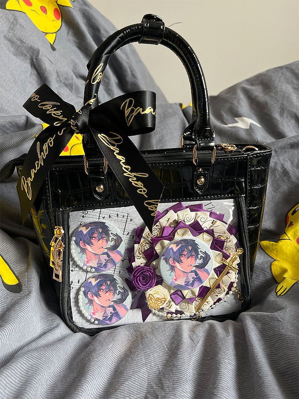 Qoo10] 短納期 痛バッグ 痛バ シンプル トート