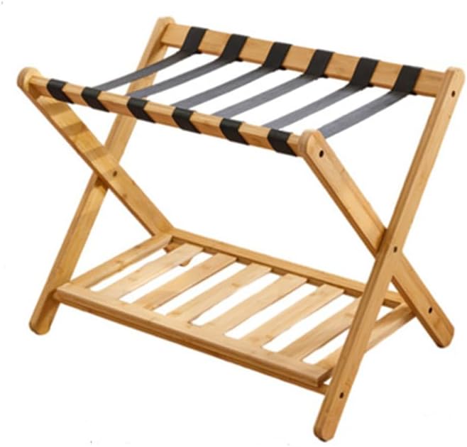 バゲージラック 荷物置き 靴棚付きブラックラゲッジラック頑丈な折りたたみ式スーツケースラゲッジスタンドスーツケースシューズラック家庭用ゲストルームオ バゲージラック 荷物置き 靴棚付きブラックラゲッジラック頑丈な折りたたみ式スーツケースラゲッジスタンドスーツケースシューズラック家庭用ゲストルームオ