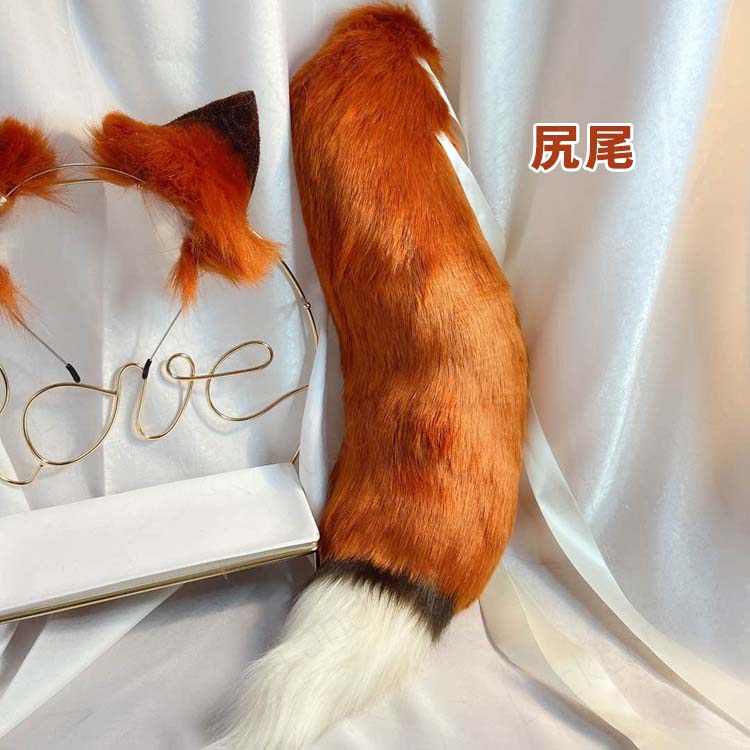 赤狐 アニマル動物 猫耳 ネコ耳 カチューシャ ふわふわ セット キッズ しっぽ 尻尾 モコモコ 仮装 mdprevattcaulkingandwaterproofing.com