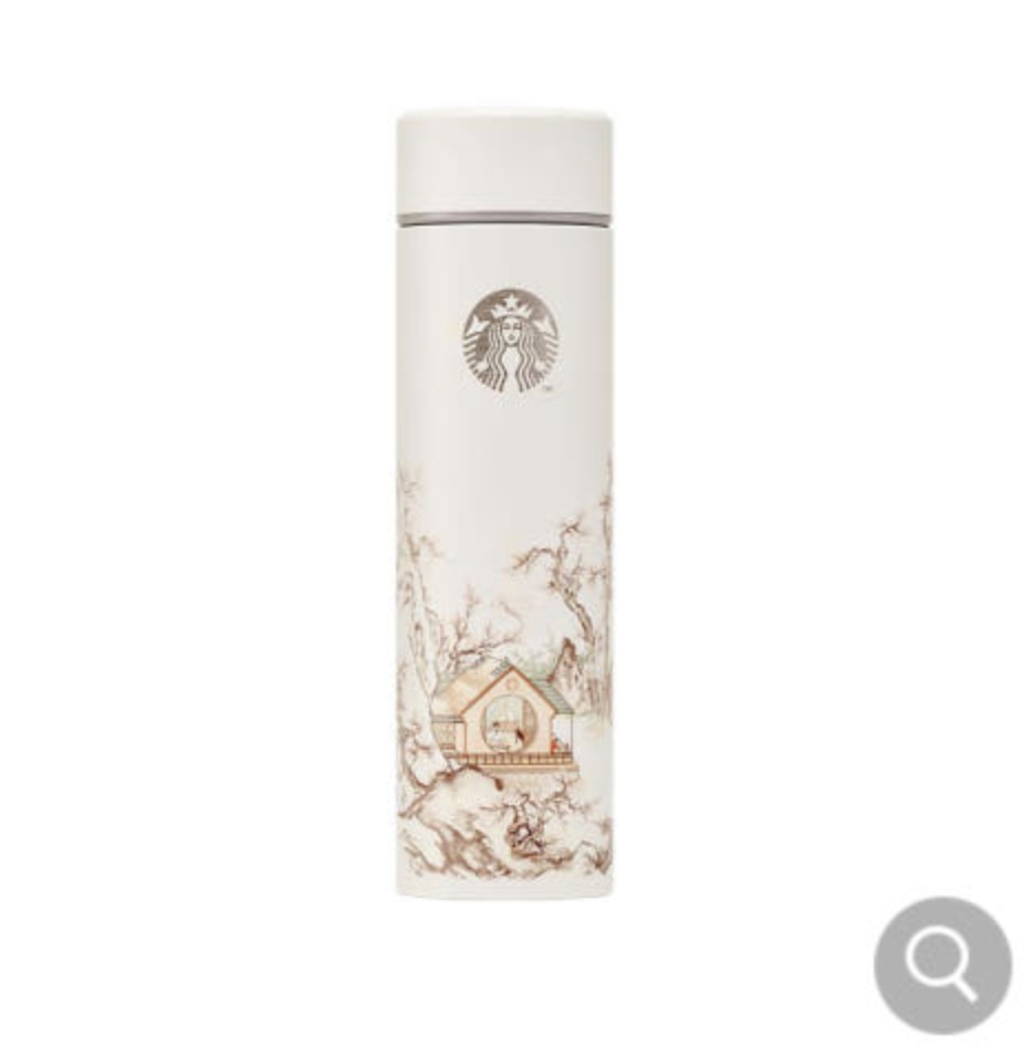 スターバ KOREA 伝統文様イ・ハンチョル梅ソクオドモカタンブラー444ml SS Museum Mocha tumble