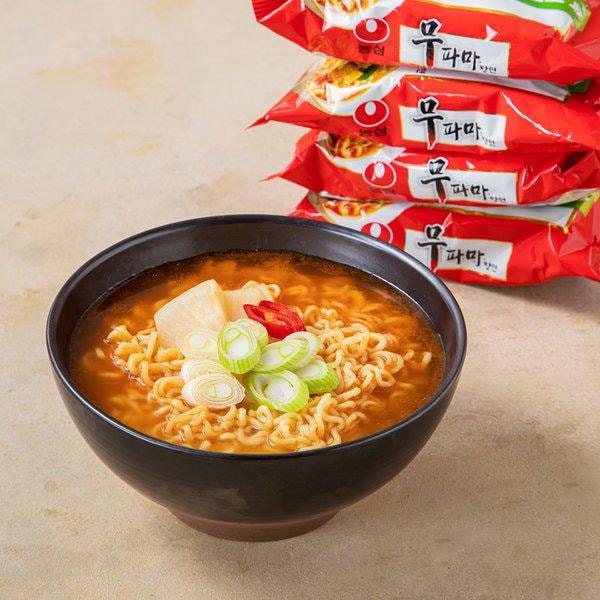 [農心] ムパマ湯麺 /BOX(122g×32個入り) 袋ラーメン ノンシム インスタントラーメン 韓国らーめん 箱売り