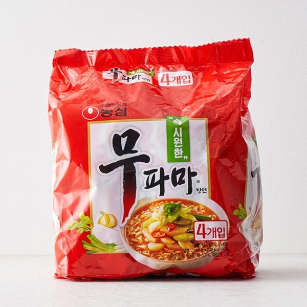[農心] ムパマ湯麺 /BOX(122g×32個入り) 袋ラーメン ノンシム インスタントラーメン 韓国らーめん 箱売り
