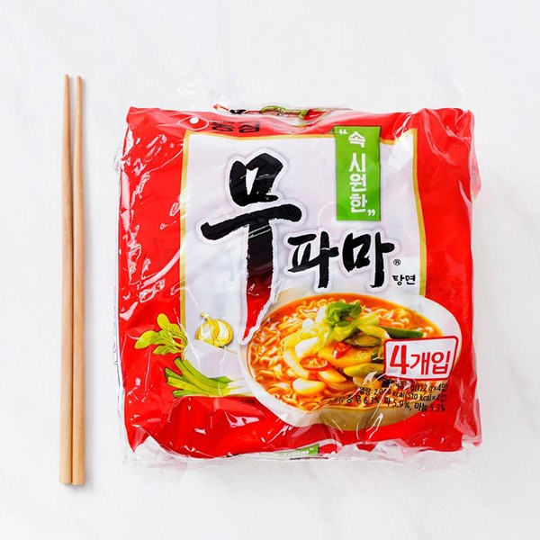 [農心] ムパマ湯麺 /BOX(122g×32個入り) 袋ラーメン ノンシム インスタントラーメン 韓国らーめん 箱売り