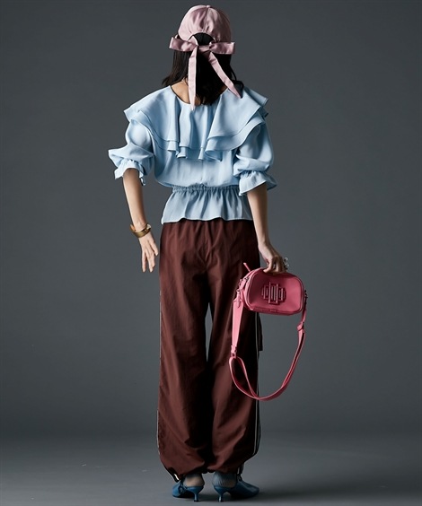 シャツ・ブラウス フリルブラウス 大きいサイズ有 GEVS.