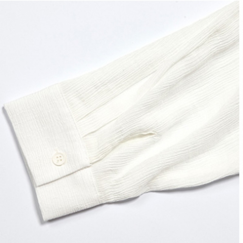 (ハングテン) 女性用オーバーフィットクリンクルロングスリーブシャツ_003 (10520-120-409-09) (ハングテン) 女性用オーバーフィットクリンクルロングスリーブシャツ_003 (10520-120-409-09)