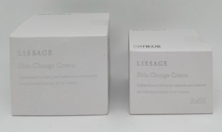 商品名：カネボウ リサージ スキンチェンジクリーム 本体+レフィルセット 内容量：40g+40g