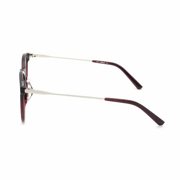 フレーム BY5026D/V-066-52 フレーム メガネ 眼鏡 フレームのみ アジアンフィット バーガンディ シルバー フレーム BY5026D/V-066-52 フレーム メガネ 眼鏡 フレームのみ アジアンフィット バーガンディ シルバー