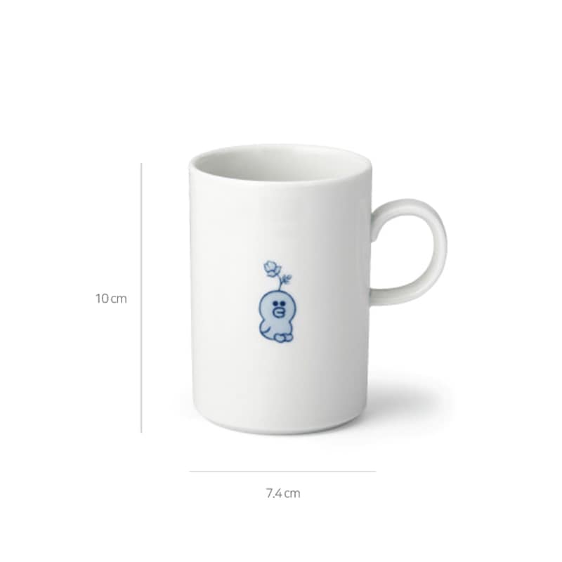 LINE FRIENDS X KwangJuYo Limited Brown & Sally Mug