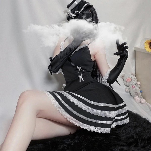 Qoo10] セクシーゴスロリ風 ドレス コスプレ 4