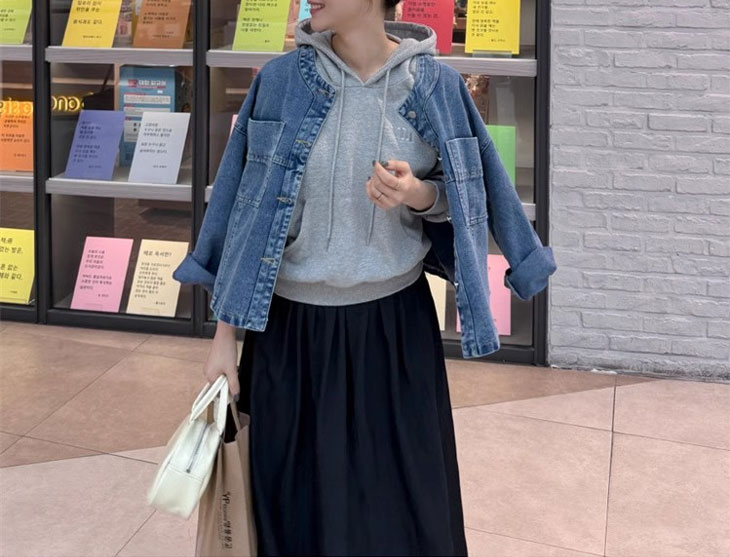 【2025新作 急速出荷】デニム ジャケット 長袖 レディース 秋 冬 ジージャン ジャンパー デニムジャケット カジュアル レトロ ゆったり アウター 羽織り シングルブレスト 七分袖 韓国ファッシ 【2025新作 急速出荷】デニム ジャケット 長袖 レディース 秋 冬 ジージャン ジャンパー デニムジャケット カジュアル レトロ ゆったり アウター 羽織り シングルブレスト 七分袖 韓国ファッシ