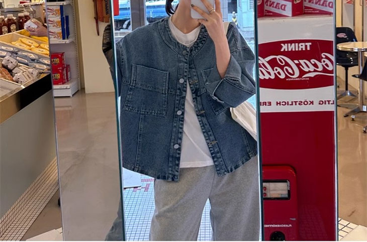 【2025新作 急速出荷】デニム ジャケット 長袖 レディース 秋 冬 ジージャン ジャンパー デニムジャケット カジュアル レトロ ゆったり アウター 羽織り シングルブレスト 七分袖 韓国ファッシ 【2025新作 急速出荷】デニム ジャケット 長袖 レディース 秋 冬 ジージャン ジャンパー デニムジャケット カジュアル レトロ ゆったり アウター 羽織り シングルブレスト 七分袖 韓国ファッシ