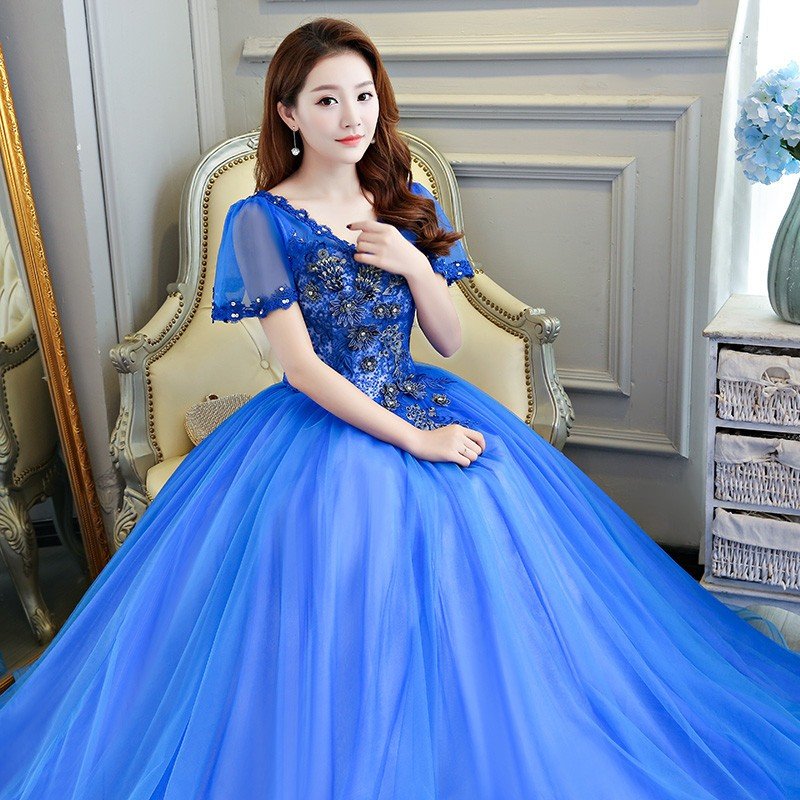 カラードレス 演奏会用 ロングドレス 安い コンサート パーティードレス 発表会 ウェディングカラードレス 二次会 プリンセス 結婚式 ステージ衣装 ブルー カラードレス 演奏会用 ロングドレス 安い コンサート パーティードレス 発表会 ウェディングカラードレス 二次会 プリンセス 結婚式 ステージ衣装 ブルー