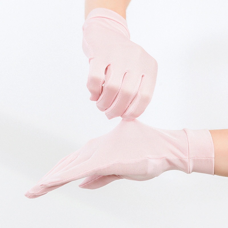 【1つ買うと1つ無料】シルク手袋 2足セット シルク100％ レディースうるおい手袋 ハンドケア 美容 就寝用 保湿 乾燥 手荒れ予防 手荒れケア ハンド ケア 保湿 保温 保護 肌荒れ 日焼け止め